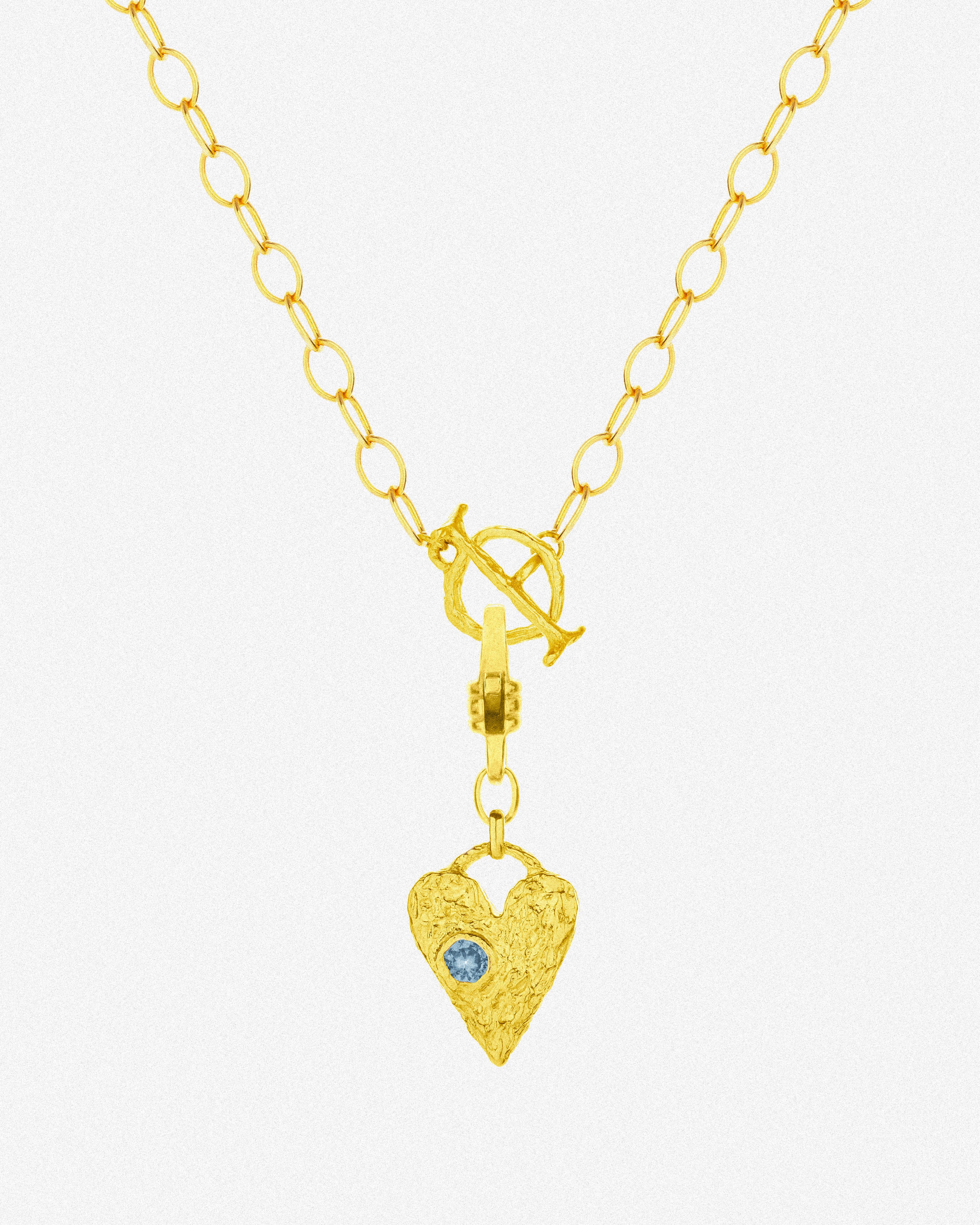 Gold Juniper / Blue Heart