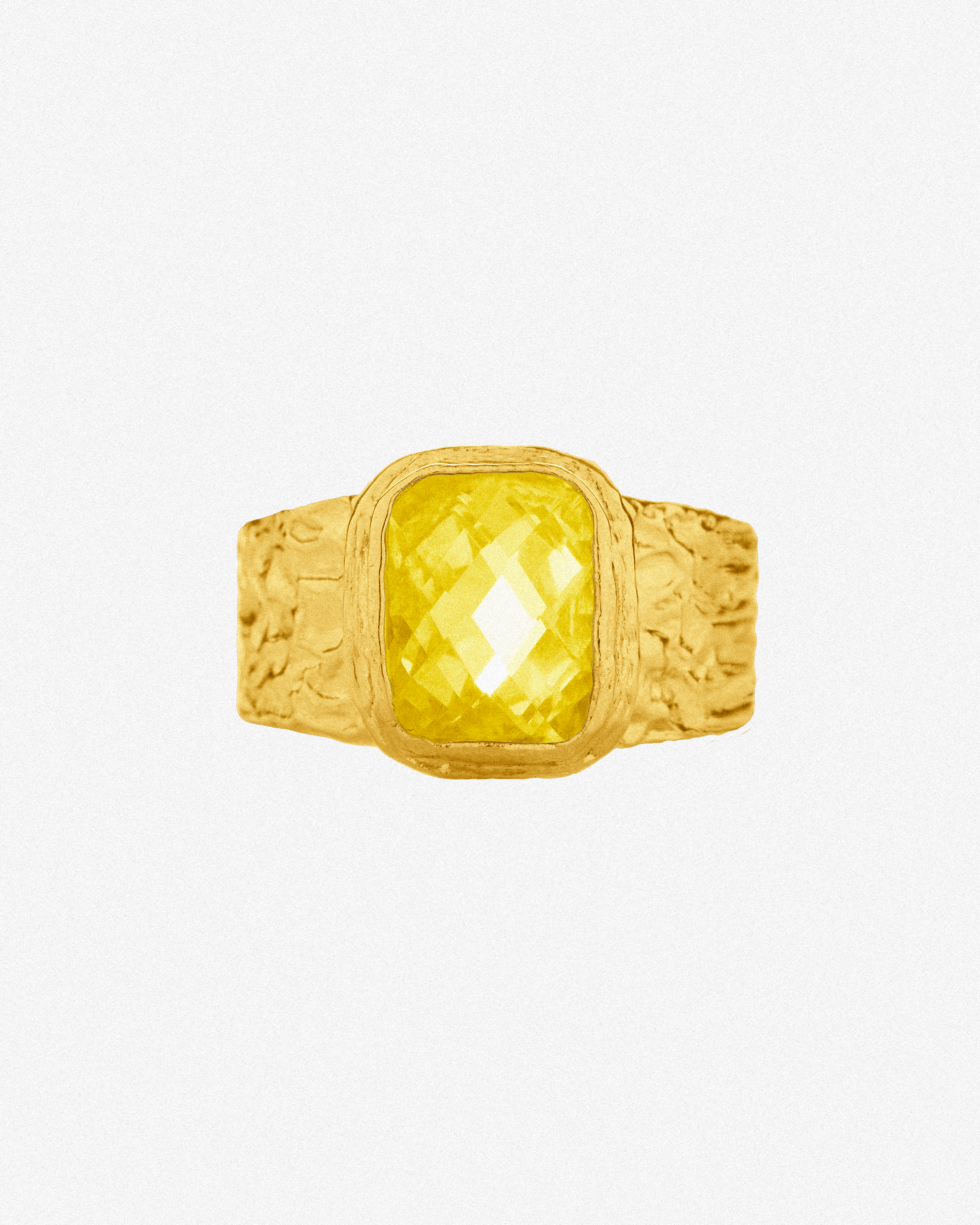 Gold Mia Yellow Toe Ring
