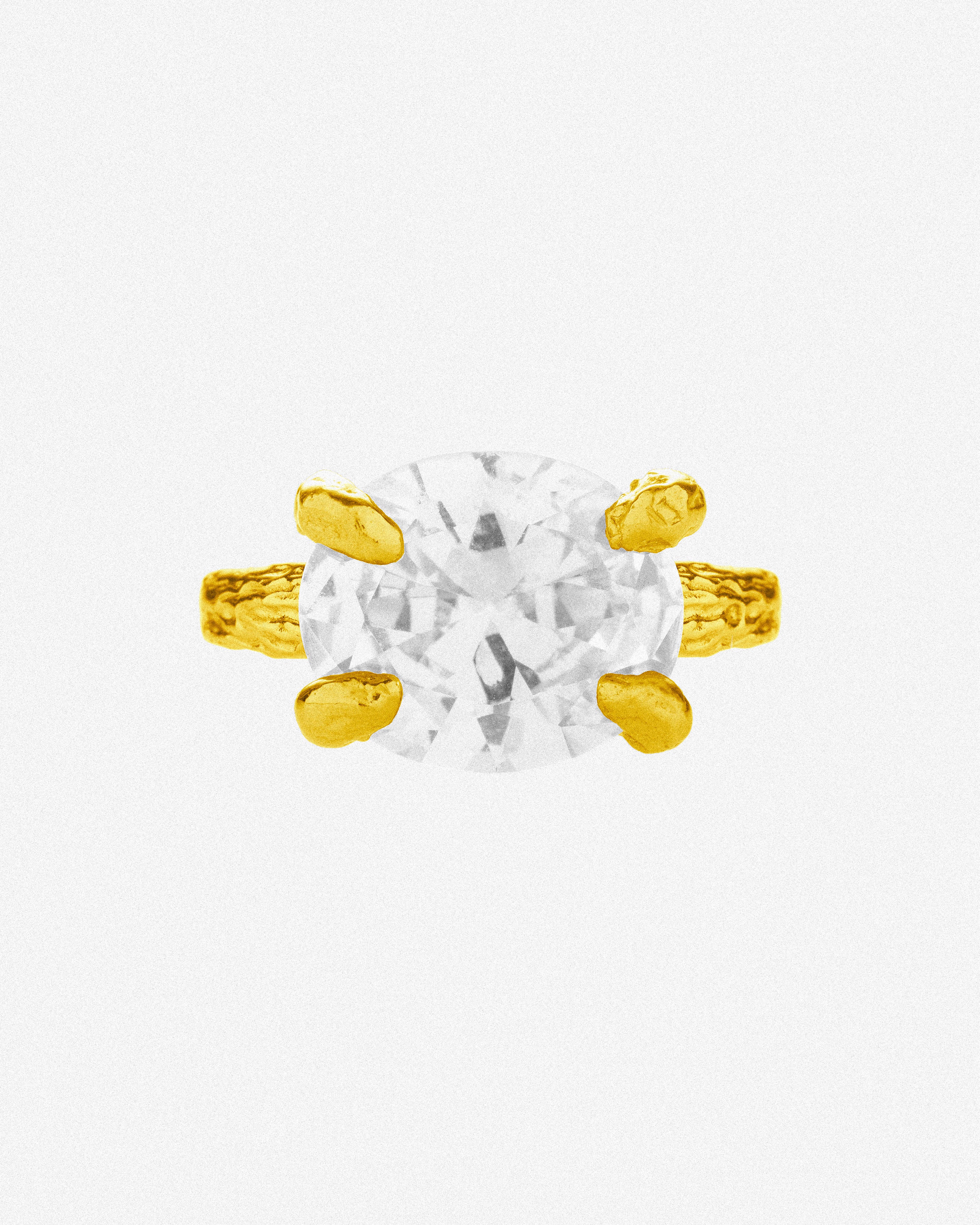 Gold Luna White