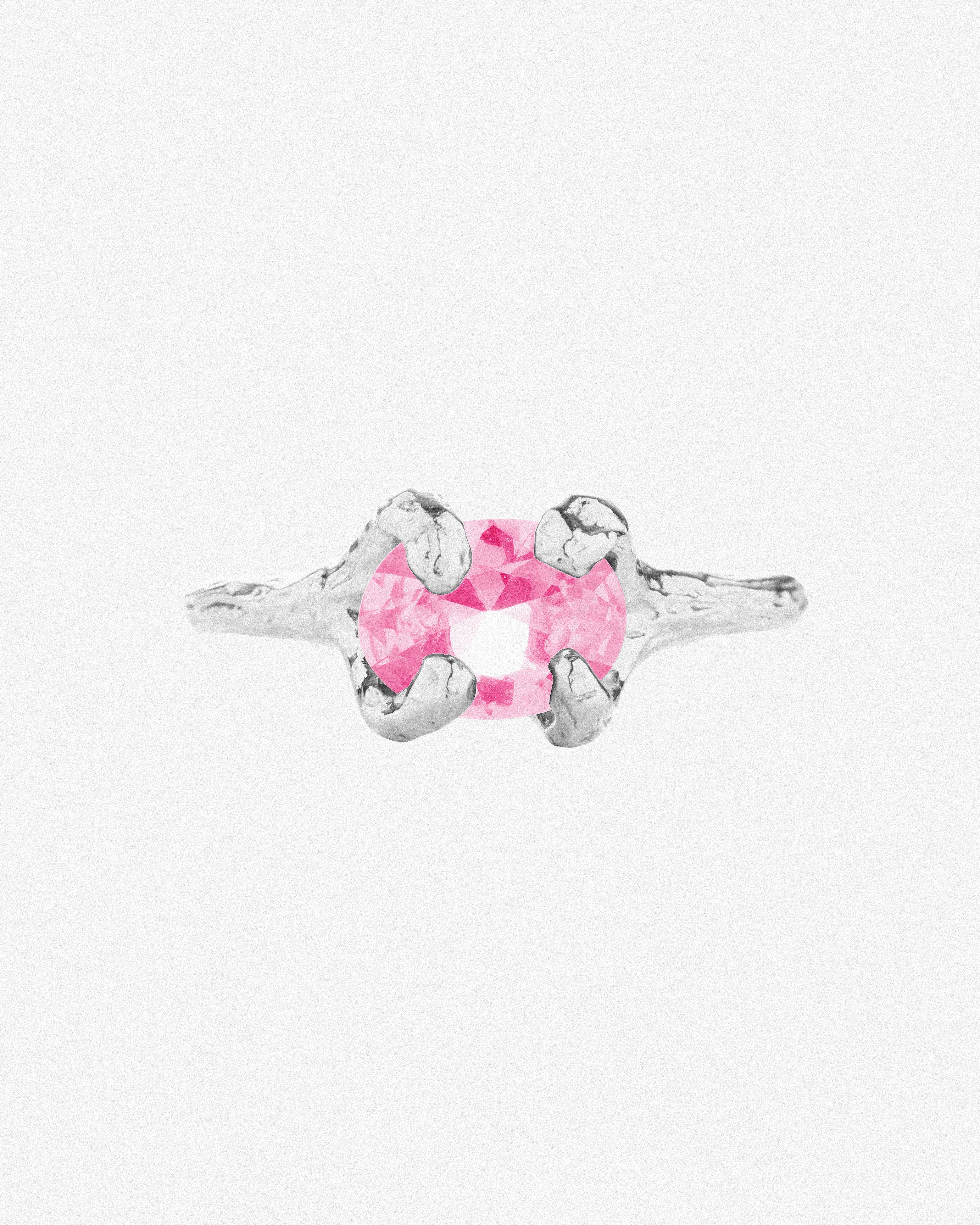 Silver Olivia Pink