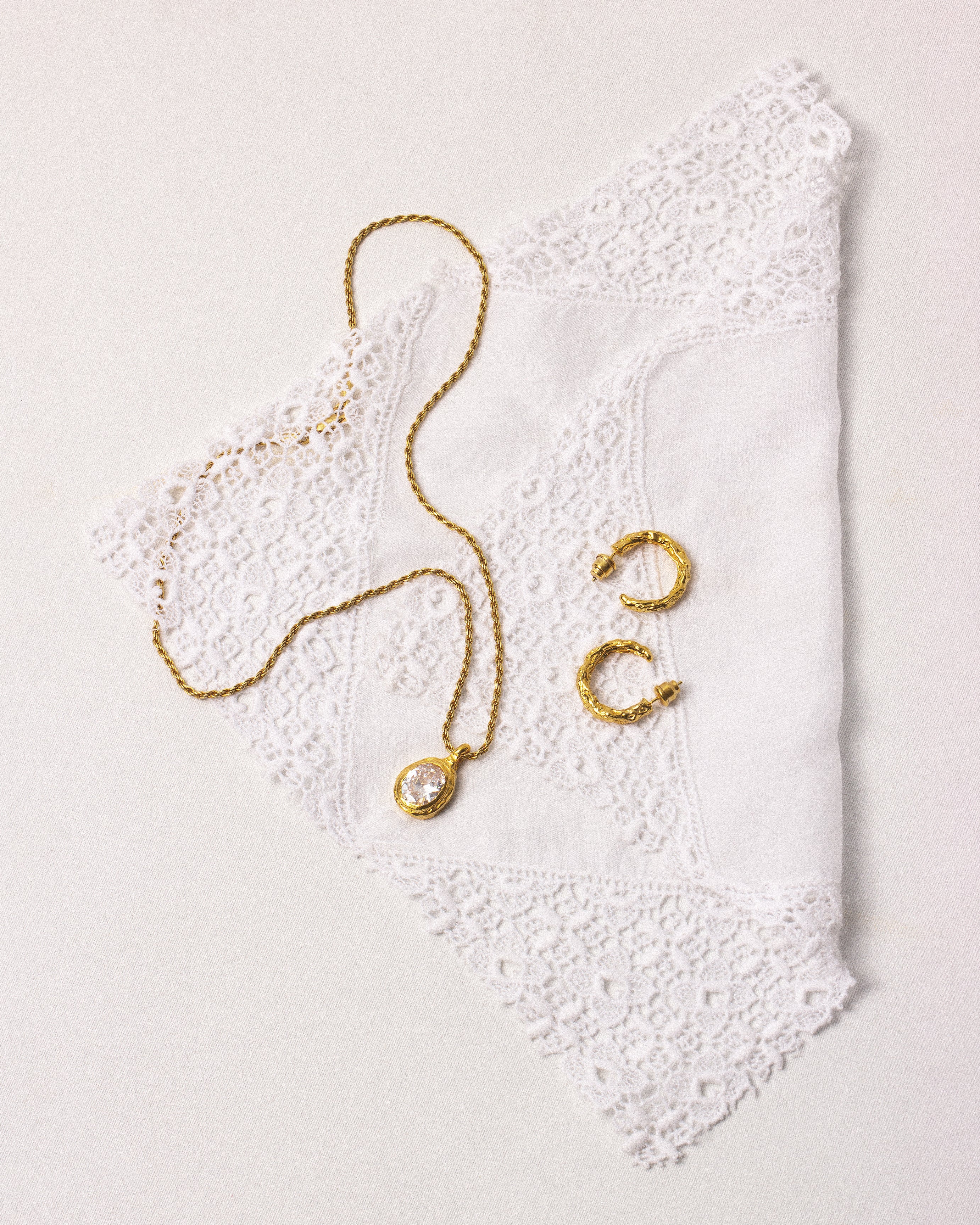 Gold Marie White