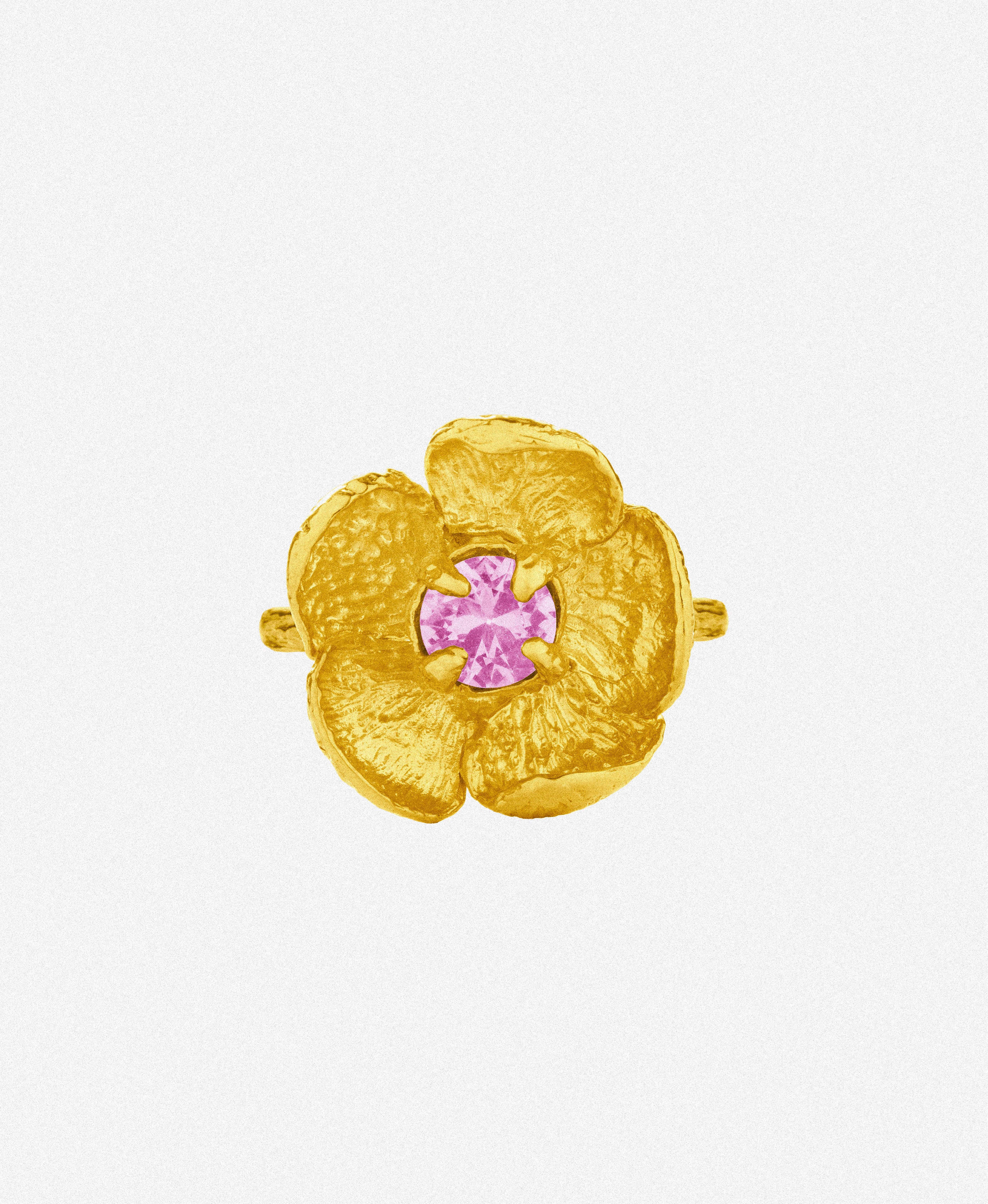 Gold Bloom Pink