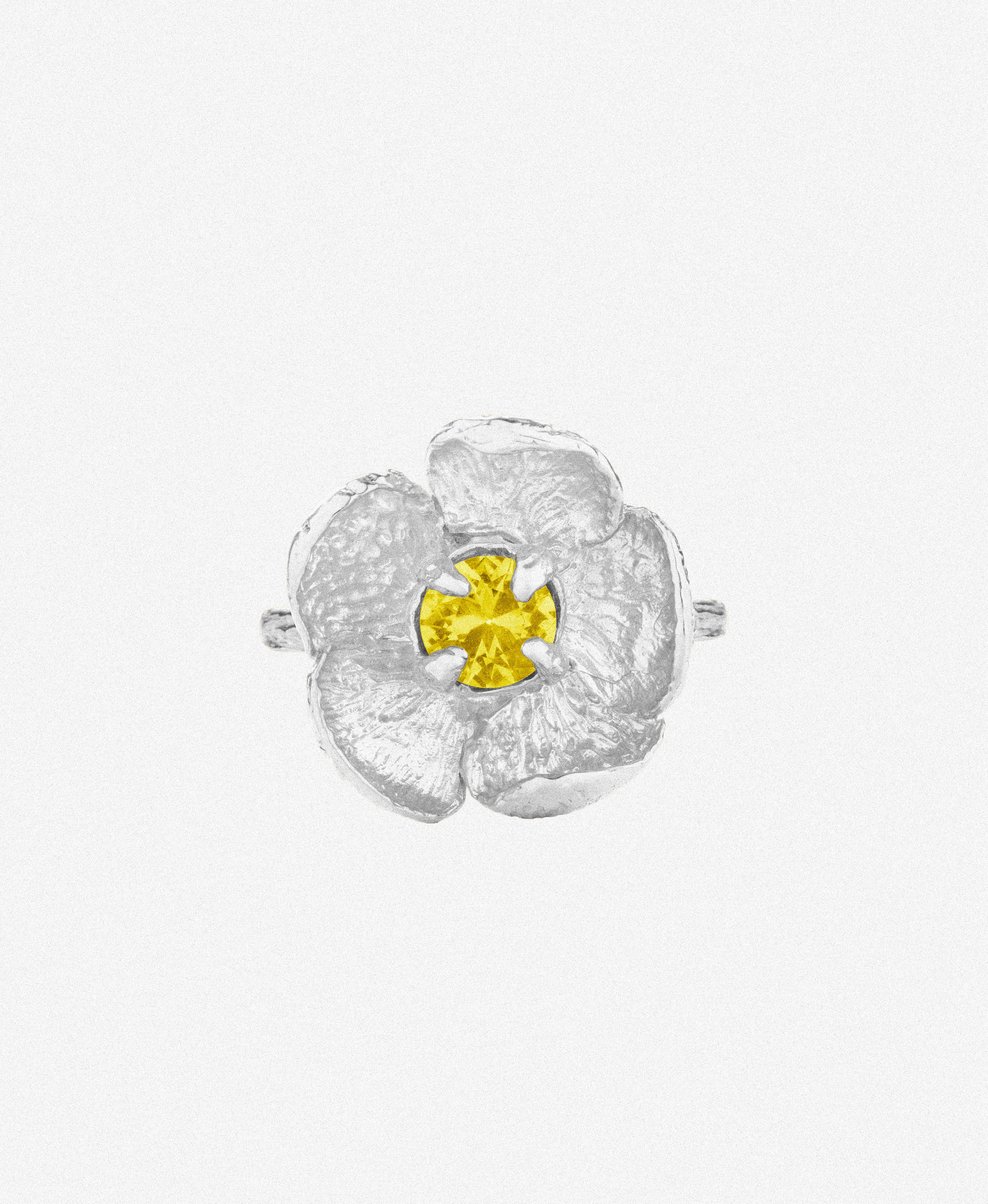 Silver Bloom Yellow