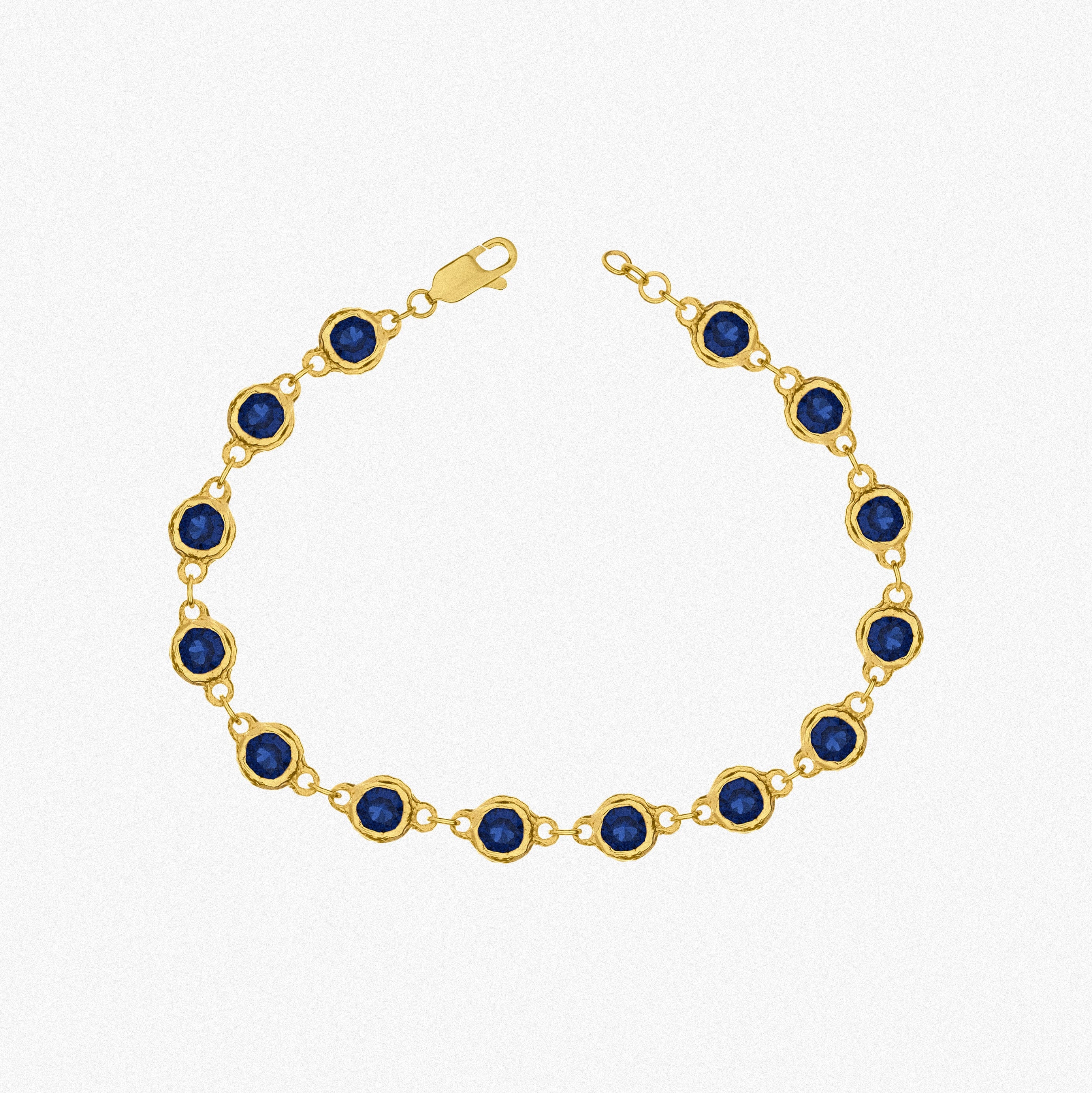 Gold Madeleine Dark Blue