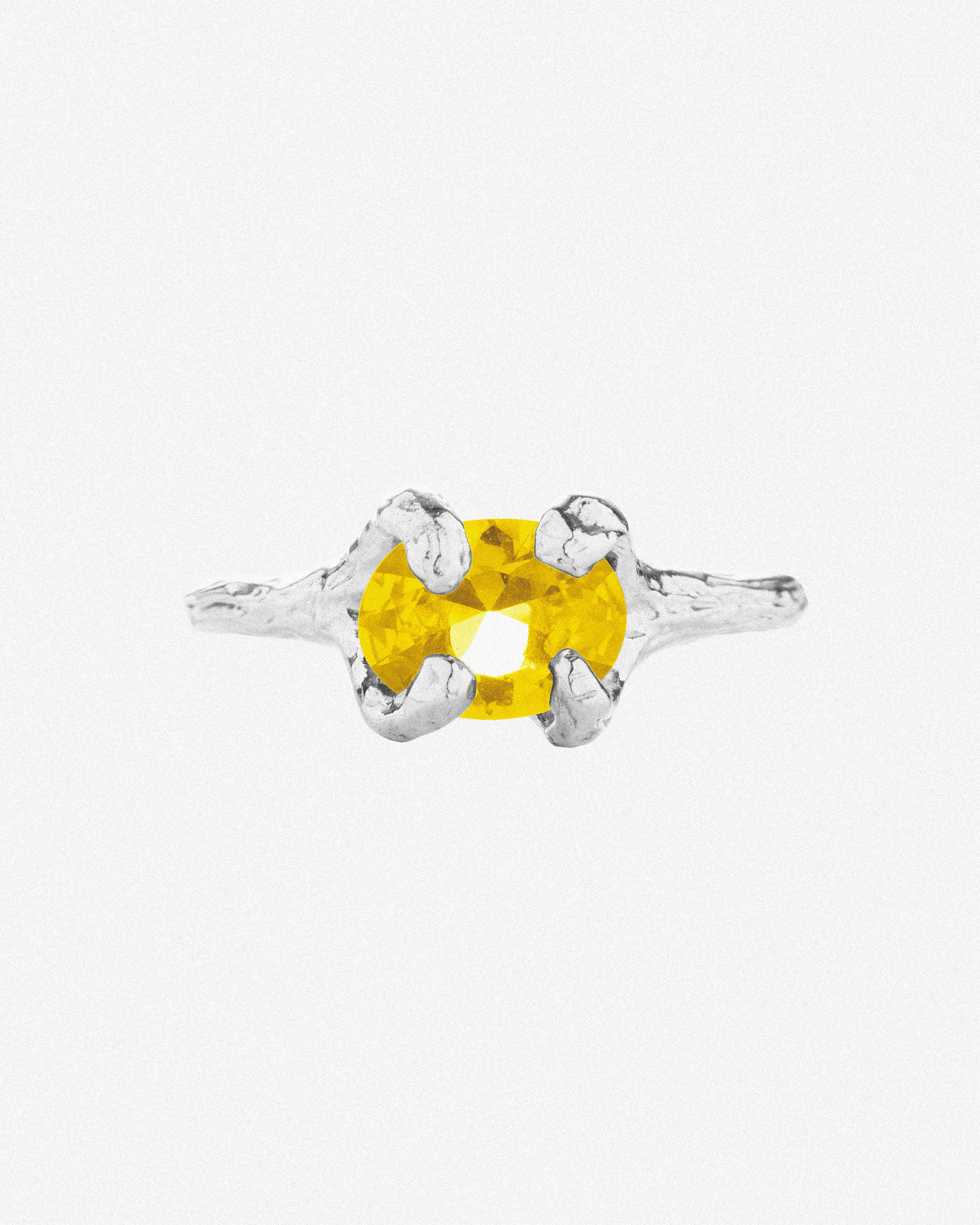 Silver Olivia Yellow