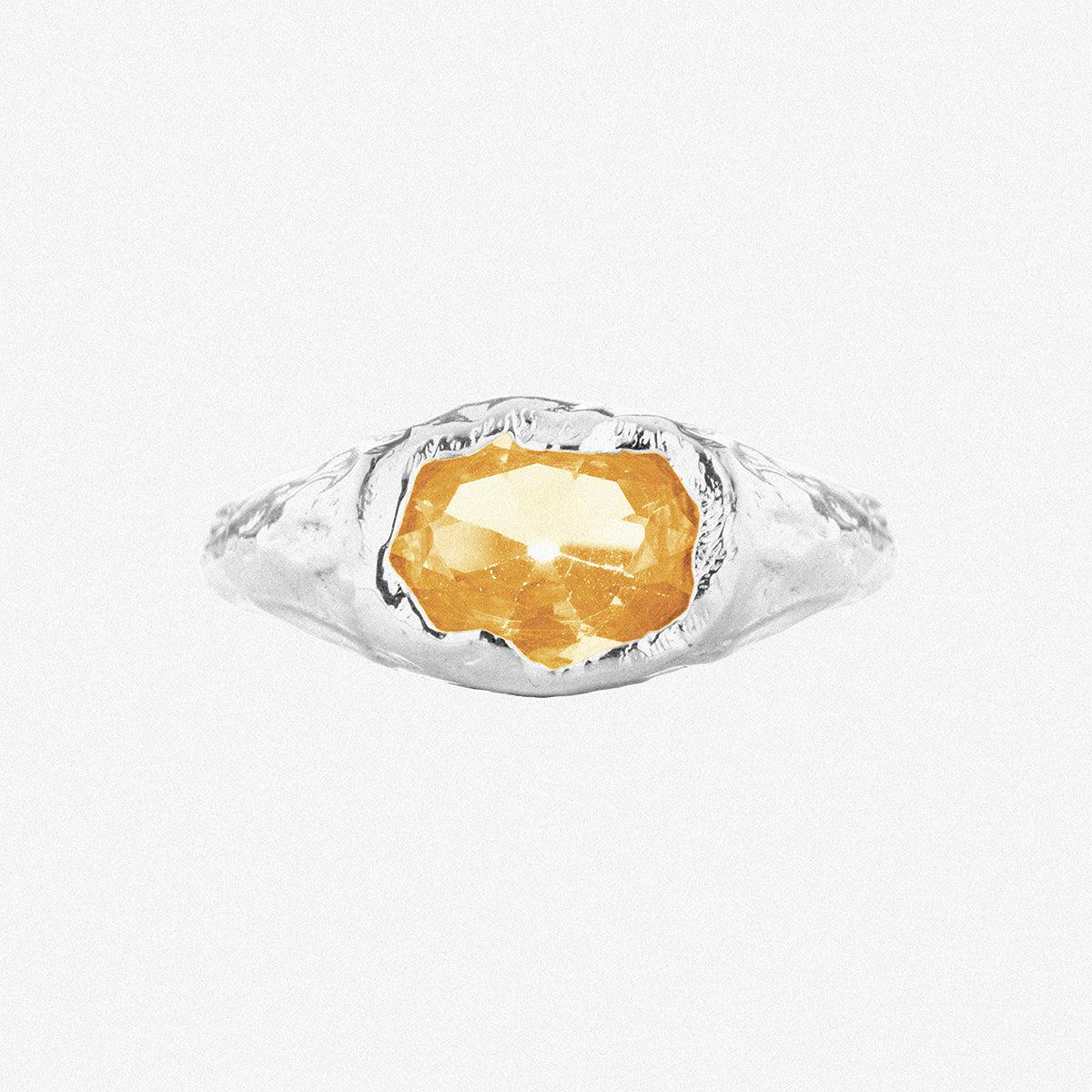 Silver Elise Citrine