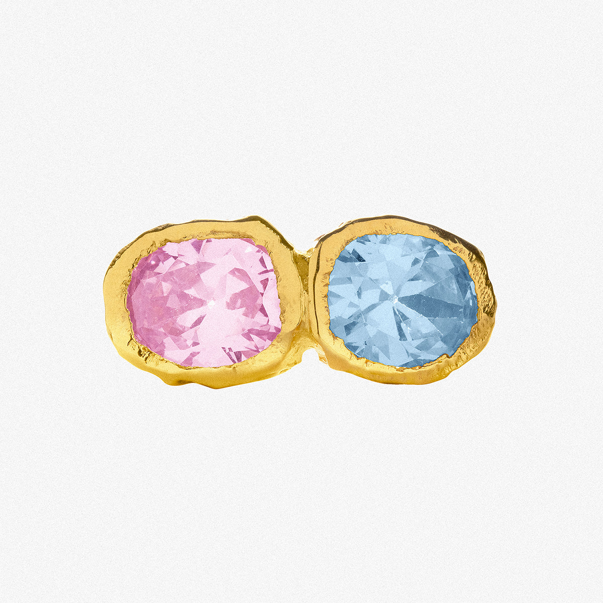 Gold Audrey Pink & Sky Blue